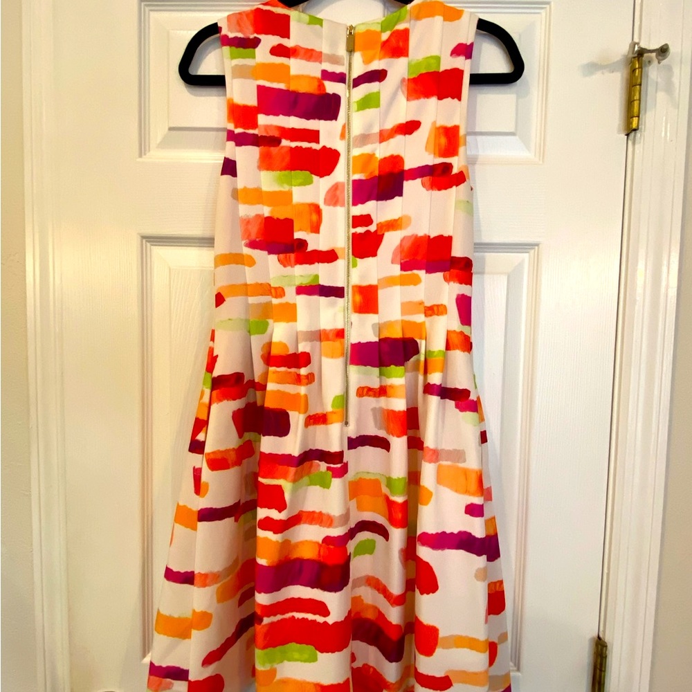 Colorful A - line Dress .. fabulous!